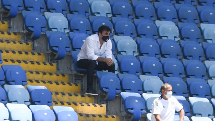 Quinteros por el gesto que le costó la expulsión ante Antofagasta: 