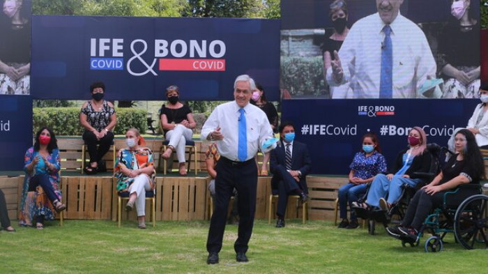 Pdte. Piñera anuncia tres nuevos bonos IFE para afectados por la pandemia: Revisa todos los detalles