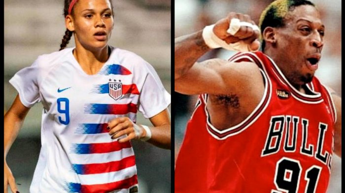 Trinity Rodman, hija de la leyenda de la NBA, jugará al fútbol tras ser elegida segunda en el draft