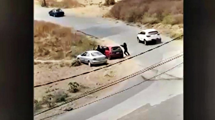 Violento ataque a automovilista en San Antonio habría sido por ajuste de cuentas