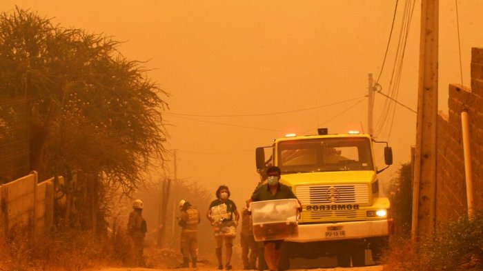 Hay 4 casas y 6 cabañas dañadas: Onemi entregó balance por incendio en Quilpué