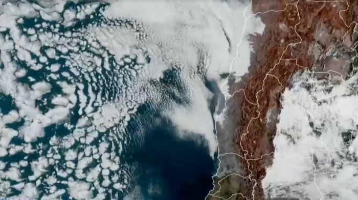 No está nublado: Humo de los incendios en Quilpué llegó hasta la Región de Atacama