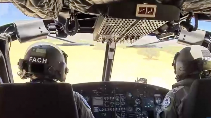 Incendios forestales: Así es el combate al fuego y la emergencia desde el aire con helicópteros FACh