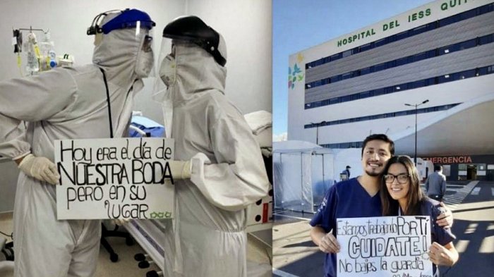 Ahora está en la UCI: El mensaje de un médico que pospuso su boda para atender pacientes con COVID-19