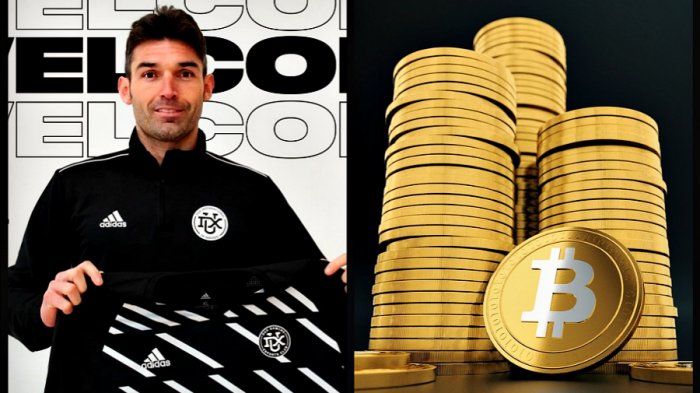 Un futbolista español se convirtió en el primer fichaje de la historia con criptomonedas
