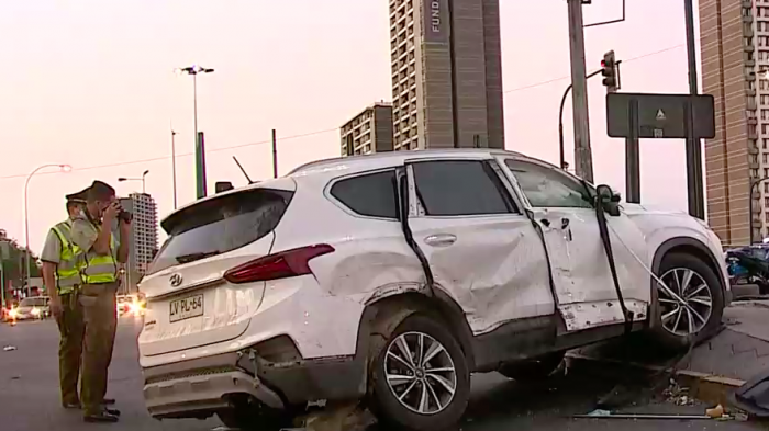 Mujer murió tras caer de un auto en movimiento en Estación Central: Conductor circulaba en estado de ebriedad