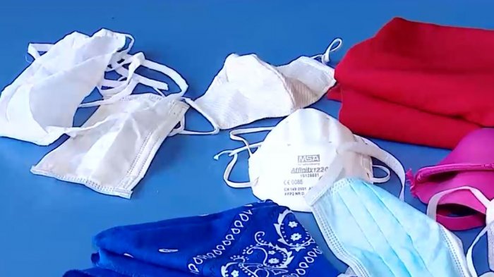 Mascarillas de tela ya no sirven como antes para prevenir el COVID-19