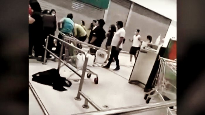 “Vi a mi primo muerto”: Habló uno de los guardias apuñalados en supermercado de Colina