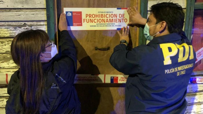 Detienen a 12 personas en fiscalización de cabaret clandestino en Curanilahue: Todos fueron dejados en libertad