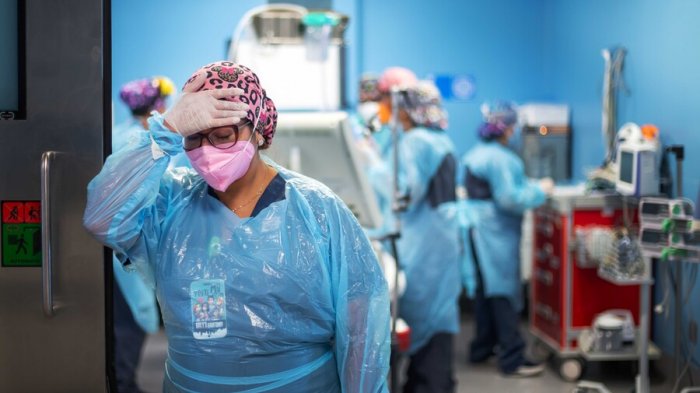 Más de 50 mil trabajadores de la salud se han contagiado de coronavirus