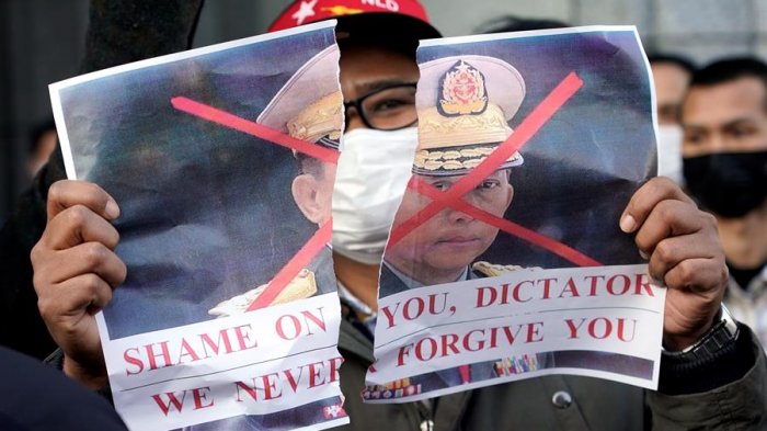 Denuncias de genocidio y democracia frágil: Los hitos que llevaron al golpe militar en Birmania