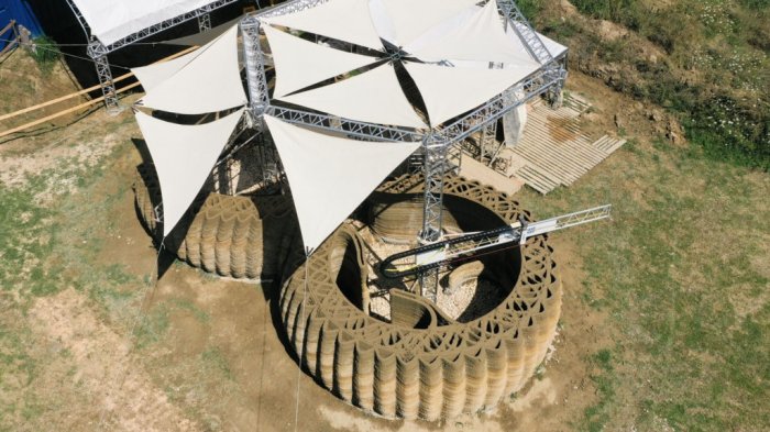 Estas son las sorprendentes casas 3D sustentables: Las construyeron con materiales reciclables