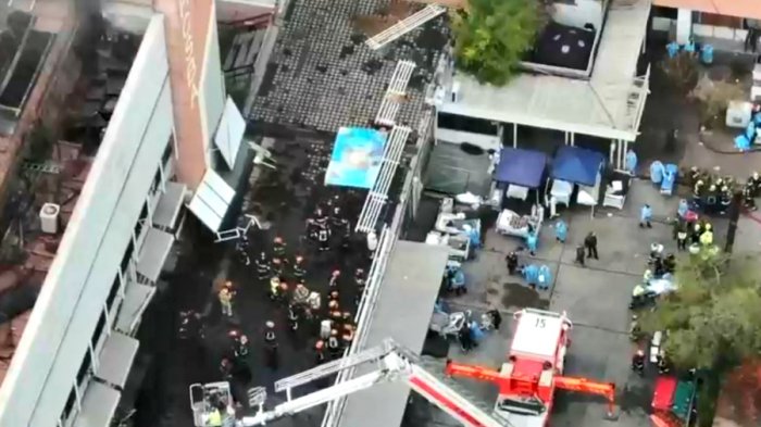 “Fue muy complejo y desafiante”: Así salvaron los 350 pacientes del San Borja el día que se incendió