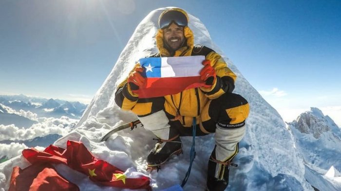 Montañista chileno desapareció durante expedición en el K2, la segunda cumbre más alta del mundo