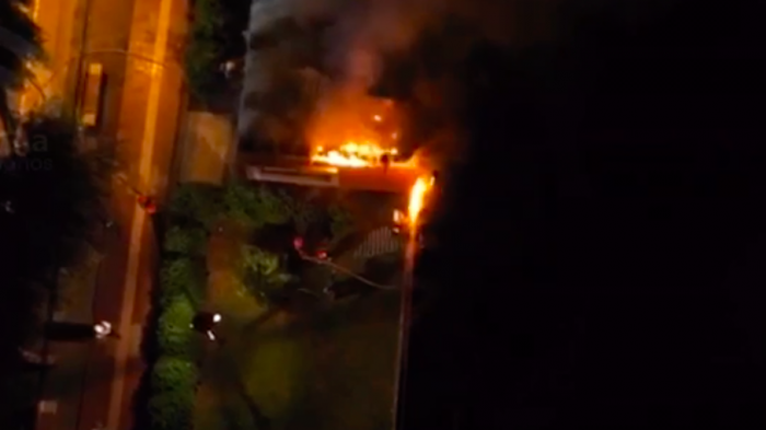 Incendio afectó oficinas de la Municipalidad de Villarrica: Investigan intencionalidad