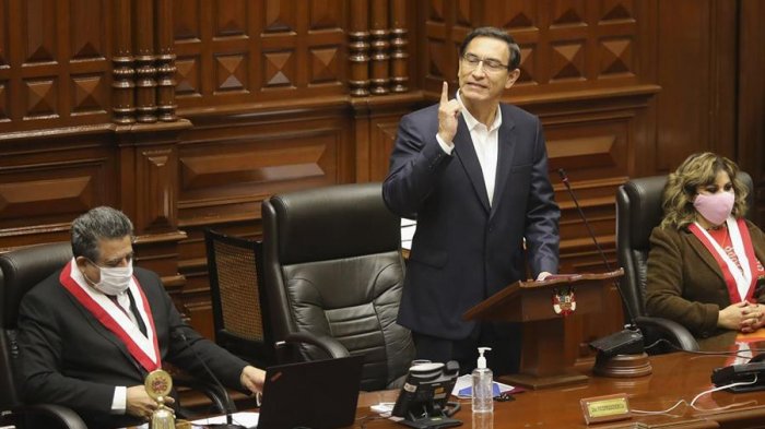 Indignación en gobierno peruano por vacunación a la mala de ex presidente Vizcarra