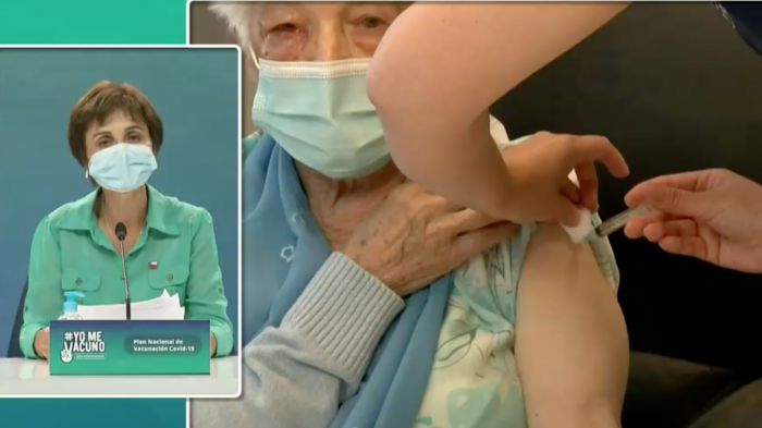 Daza pide que adultos mayores rezagados se vacunen y llama a los alcaldes a respetar el calendario