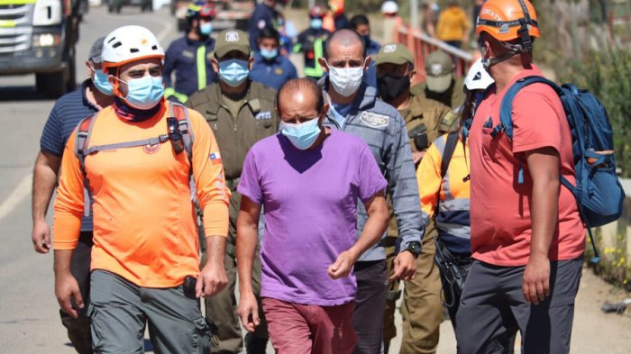 ONG que acompañó a tío de Tomás en la reconstitución de escena: 