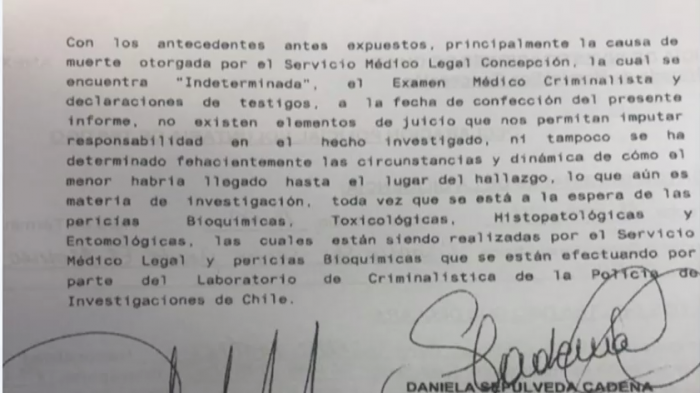 Caso Tomás: El documento clave por el que la jueza rechazó la prisión preventiva de Jorge Escobar