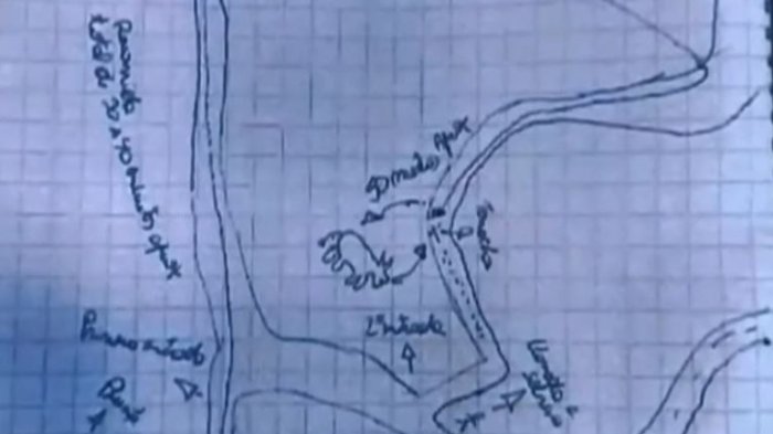 Hijo de Jorge Escobar dice que él dibujó el mapa clave en la investigación a pedido de un rescatista