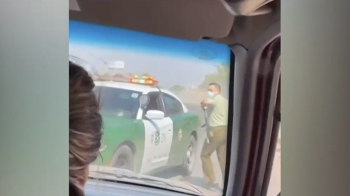 Individuos atropellan a un carabinero para no someterse a un control policial en Machalí