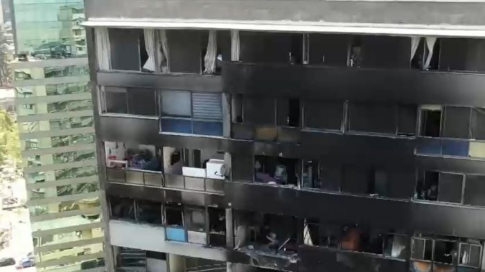 Incendio en torres de Carlos Antúnez desnudó la pobreza oculta en Providencia