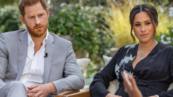 Meghan usó brazalete de diamantes de la princesa Diana durante la entrevista con Oprah