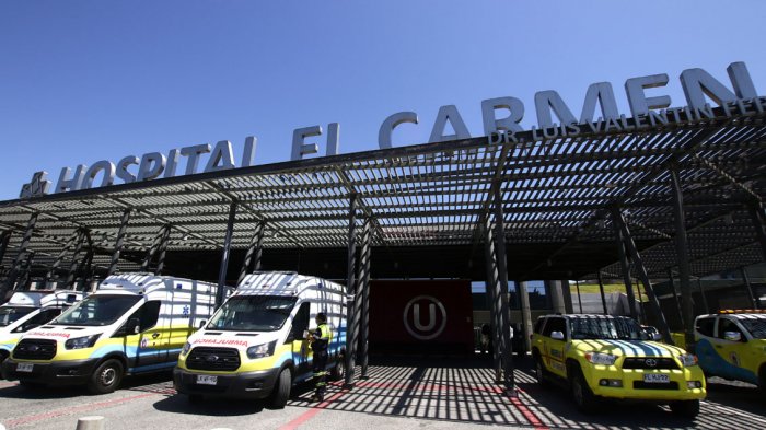 Hospital El Carmen de Maipú presenta crítica situación: Tiene todas sus camas y ventiladores ocupados