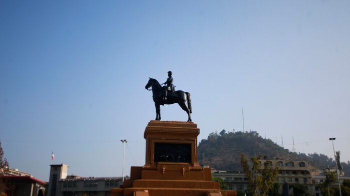 Estatua de general Baquedano será removida de Plaza Italia para su restauración