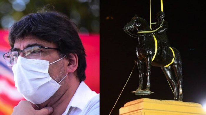 Daniel Jadue dijo que el general Manuel Baquedano fue 