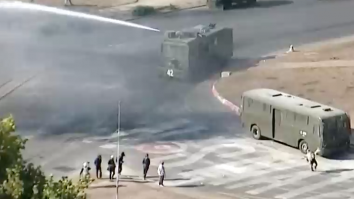Incidentes de este viernes en sector de Plaza Italia dejó a 62 detenidos