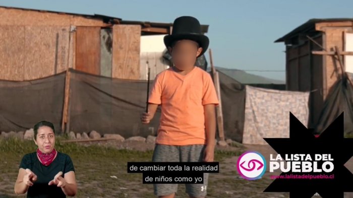 Defensoría de la Niñez criticó exposición de niño en franja de la Lista del Pueblo