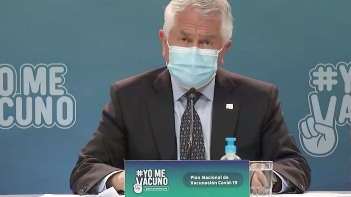 Ministro Paris dijo que elecciones de abril se mantienen 