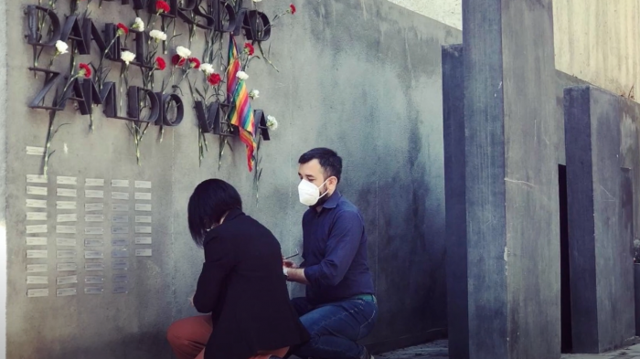 Memorial de la Diversidad: Rinden homenaje a las víctimas LGBTIQA+ a nueve años del asesinato de Zamudio