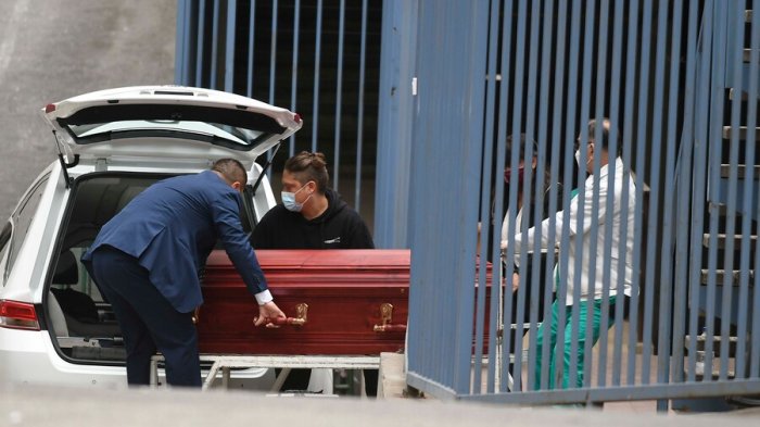 Aclaran la instalación de contenedores en Hospital Van Buren tras colapso de la morgue