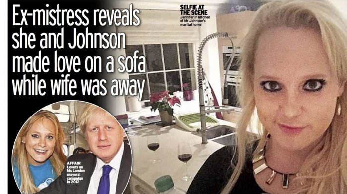 Empresaria estadounidense afirma que mantuvo romance con Boris Johnson cuando estaba casado