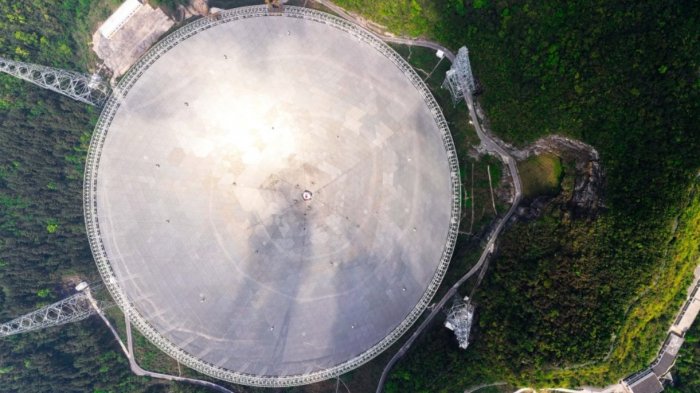 Abren al mundo el telescopio FAST para que astrónomos internacionales puedan realizar observaciones