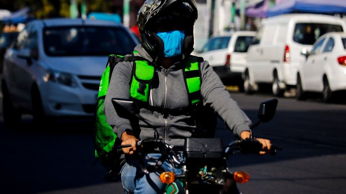 Repartidores denuncian un aumento en los asaltos violentos con las cuarentenas en la RM