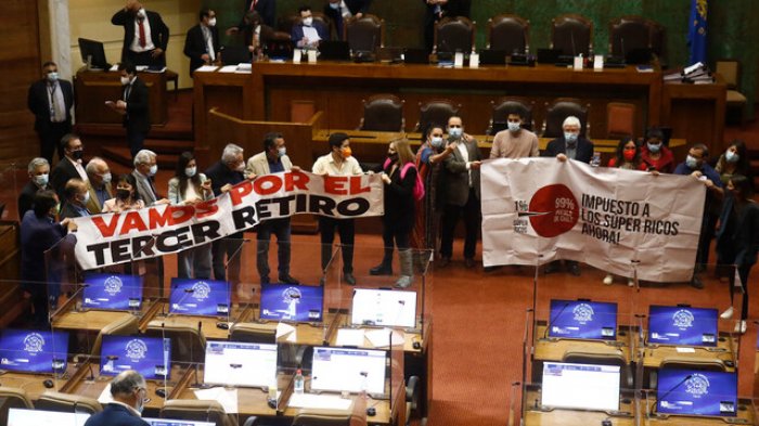 Cámara de Diputados aprobó proyecto de tercer retiro del 10% y lo despacha al Senado