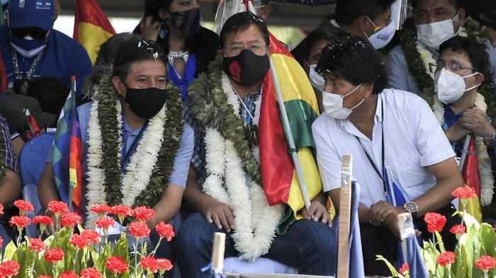 Luis Arce y Evo Morales advierten que no permitirán otro 