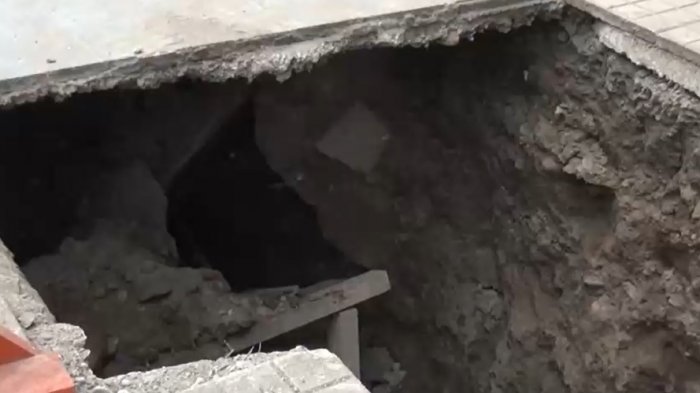Descubren misterioso túnel en San Antonio: Se dirigía a un banco y a locales comerciales