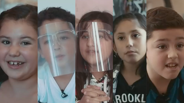 Niños envían un mensaje a jóvenes: 