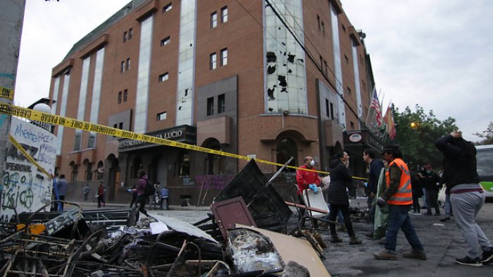 Caso Hotel Principado de Asturias: Absueltos por incendio, pero imputados por elaboración y uso de bombas molotov