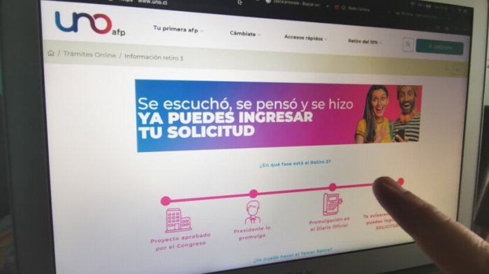 Tercer retiro: AFP UNO se adelantó y ya comienza a recibir solicitudes para girar el 10%