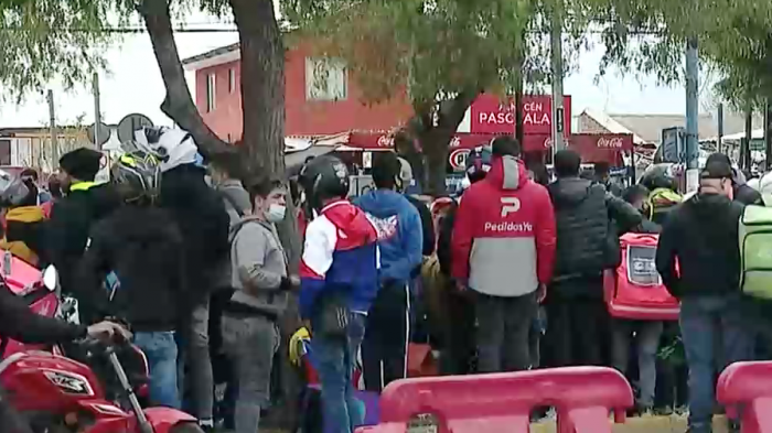 Trabajadores de delivery protestaron tras muerte de compañeros: Piden más seguridad