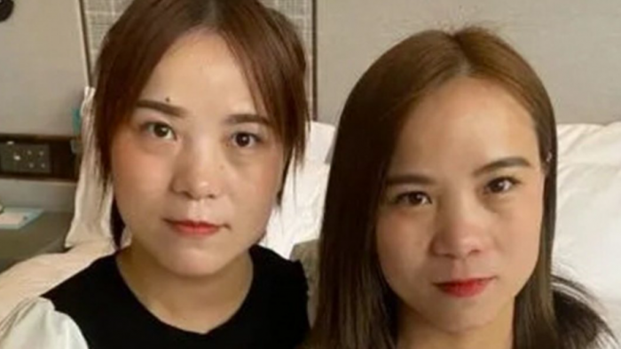 Se conocieron por redes sociales: Dos mujeres impresionadas por su parecido resultaron ser hermanas gemelas