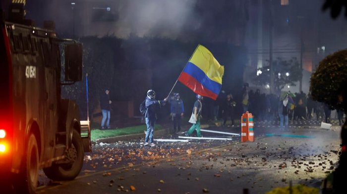 Defensoría del Pueblo reporta 548 desaparecidos por protestas en Colombia