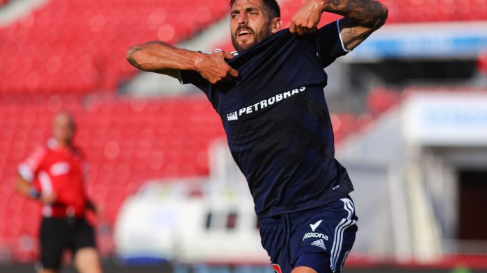 Lo dice el goleador azul: Larrivey afirmó que “se entiende la idea de Dudamel, pero es difícil llevarla a cabo”