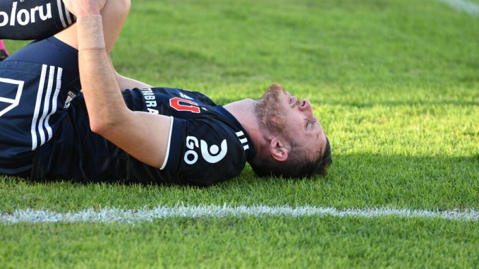 Una lesión obligó a liberar a Ángelo Henríquez del segundo microciclo de la Roja