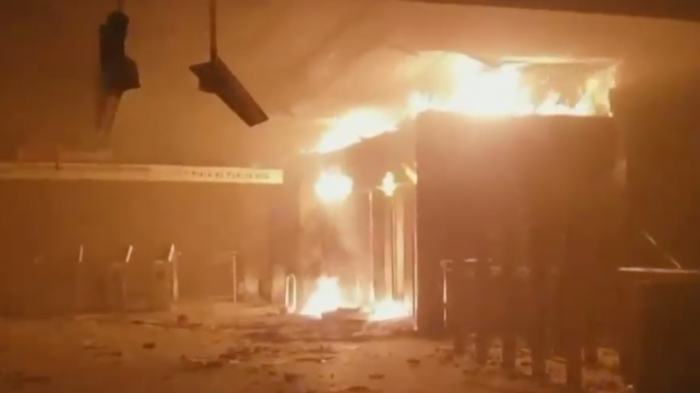 Incendio en metro Pedrero: Fallo declaró culpable a uno de los imputados